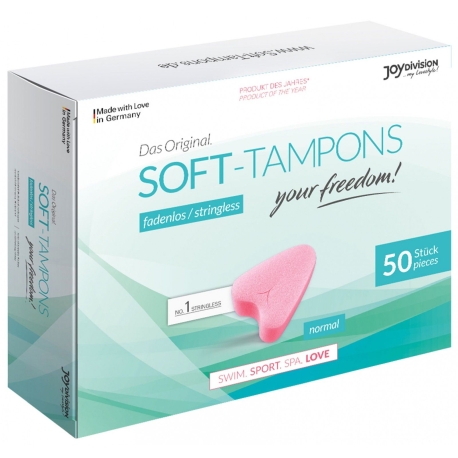 Menstruační tampony Soft-Tampons NORMAL (50 ks)