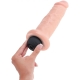 Realistické stříkající dildo King Cock 7" - 21,6 cm, Pipedream