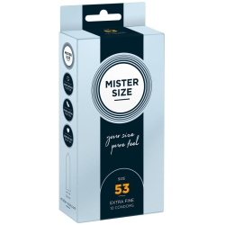 Kondomy MISTER SIZE 53 mm (10 ks)