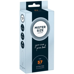 Kondomy MISTER SIZE 57 mm (10 ks)