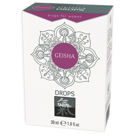 Afrodiziakální kapky pro ženy Geisha Drops - HOT