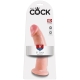 Realistické dildo s přísavkou King Cock 9" - Pipedream (23 cm)