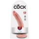 Realistické dildo s přísavkou King Cock 7" - Pipedream (18 cm)