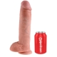 Realistické dildo s varlaty King Cock 11" - Pipedream (28 cm)