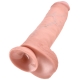 Realistické dildo s varlaty King Cock 11" - Pipedream (28 cm)