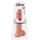 Realistické dildo s varlaty King Cock 11" - Pipedream (28 cm)